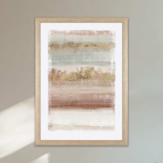 Ambience Muted Pastel Abstract Print