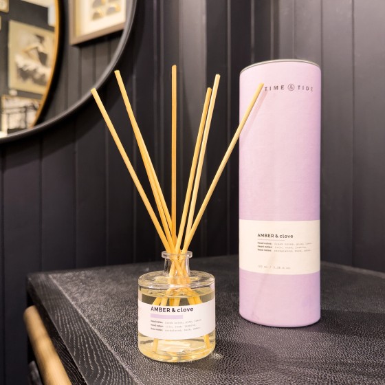 Aurora Collection 100ml Diffuser - Amber & Clove