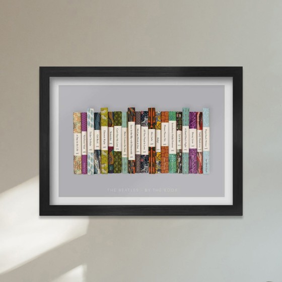 Beatles By The Book - A3 Print 