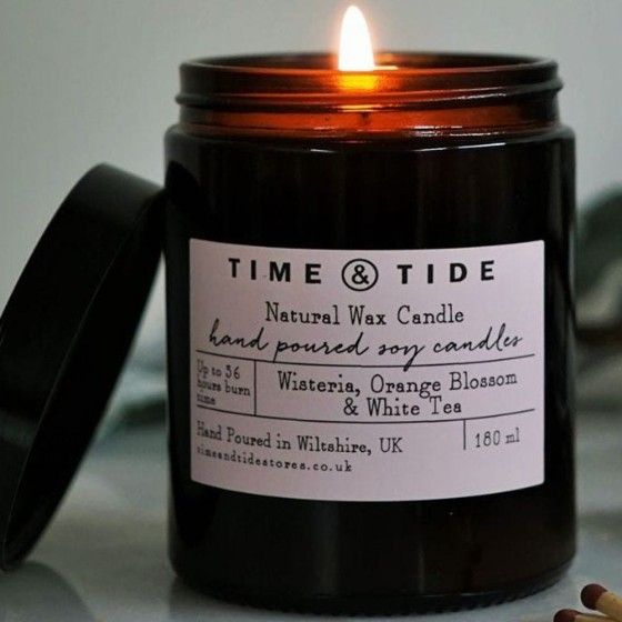 Scented Jar Candles Time & Tide