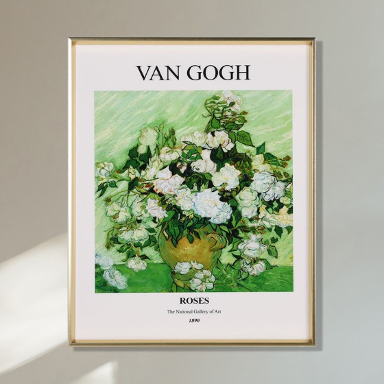 Van Gogh Floral Print