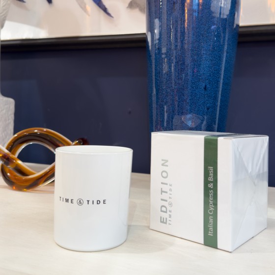 Italian Collection 30cl Candle - Cypress & Basil