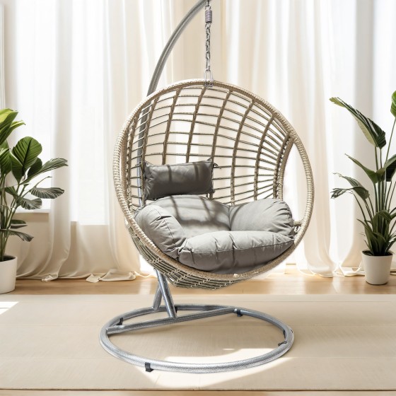 Santorini Wicker Garden Hanging Chair