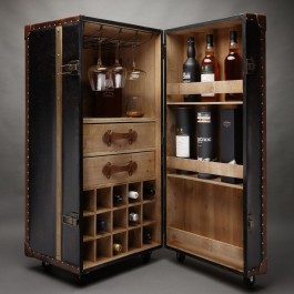 Drinks on sale trunk cabinet