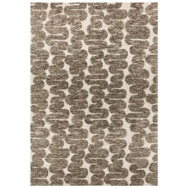 Beige & Cream Squiggle Rug - 160x230cm | Time & Tide
