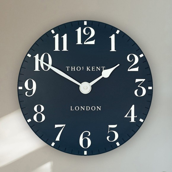 Thomas Kent 20" Arabic Wall Clock - Ink