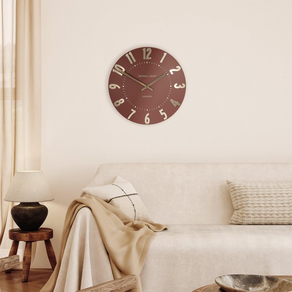 12" Mulberry Wall Clock - Auburn 
