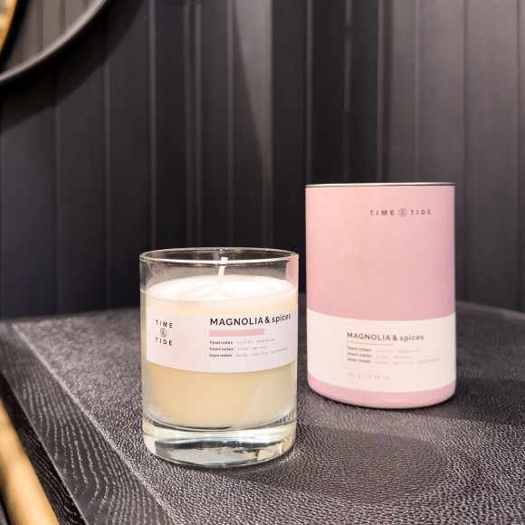 Aurora Collection Candle - Magnolia & Spice