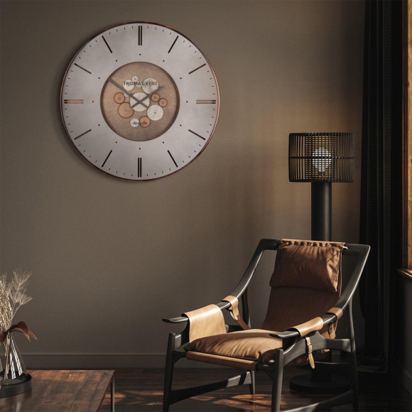 30" Clocksmith Grand Cog Clock - Bronze 