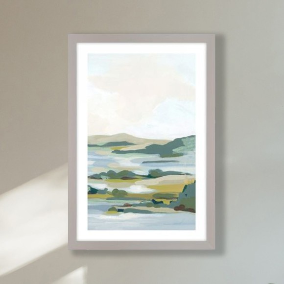 Calm Horizon Landscape Print