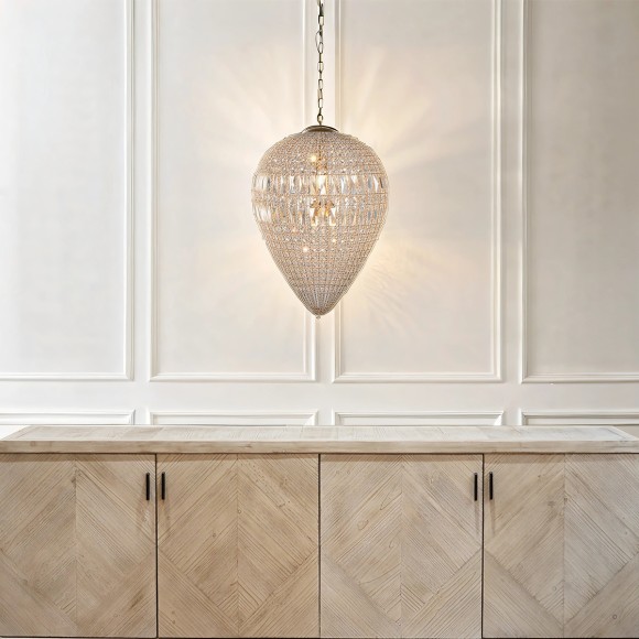 Drop Crystal Chandelier - Large