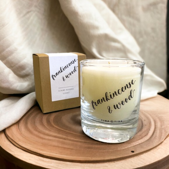 Luxe T&T 30cl Candle - Frankincense & Wood