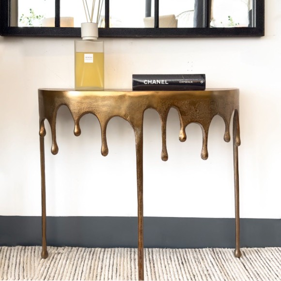 Golden Drip Console 