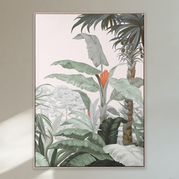 Washed Jungle Tropical Wall Picture
