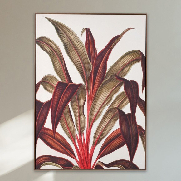 Vivid Foliage House Plant Wall Art