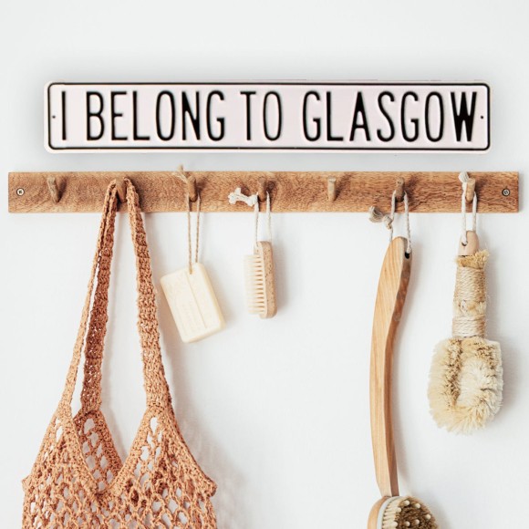 Car Plate Sign - I Belong To Glasgow