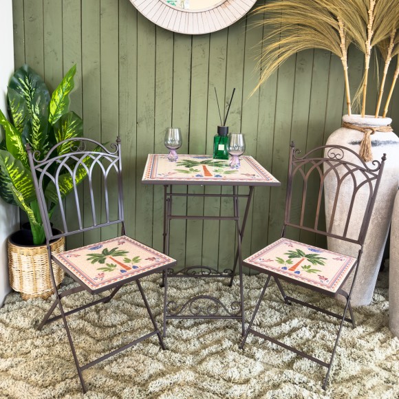 Miami 2 Seater Mosaic Set