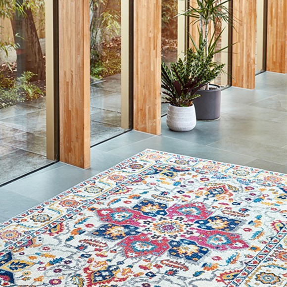 Multicolour Decorative Oriental Rug - 160x230cm