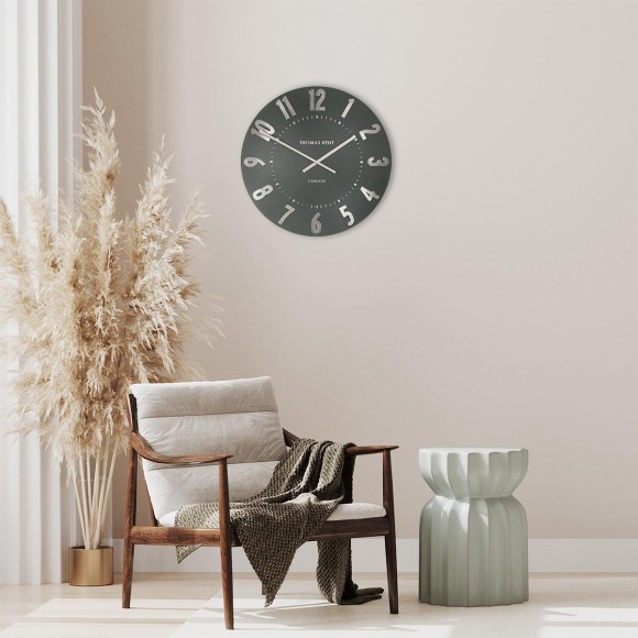 20" Mulberry Wall Clock - Olive Green 