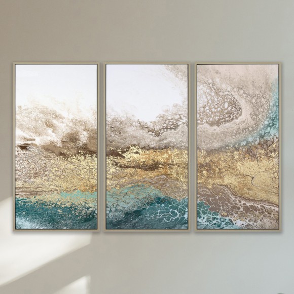 Serene Coastal Pictures - Set Of 3