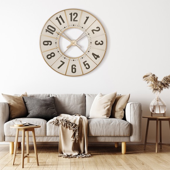 Tower Grand Clock 43" - Cream