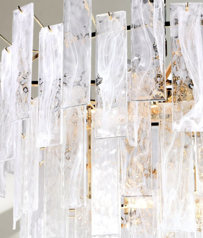 Product Hightlight: The Golden Tiered Glass Chandelier (Large)