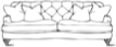 specification drawing of selene large sofa