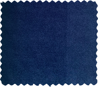 dark blue fabric swatch