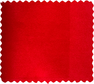pillarbox red fabric swatch